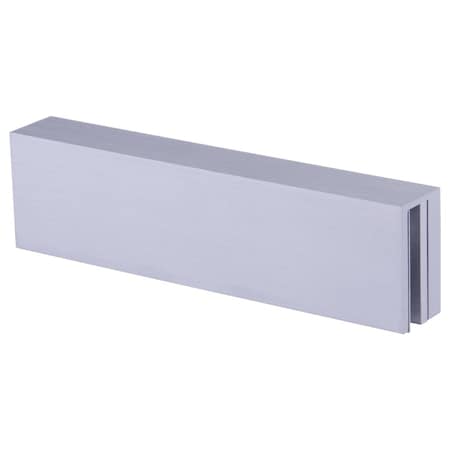 Schlage Electronics Herculite Door Bracket Kit, 490 Series, SatIn AlumInum Clear Anodized HDB490-2 628